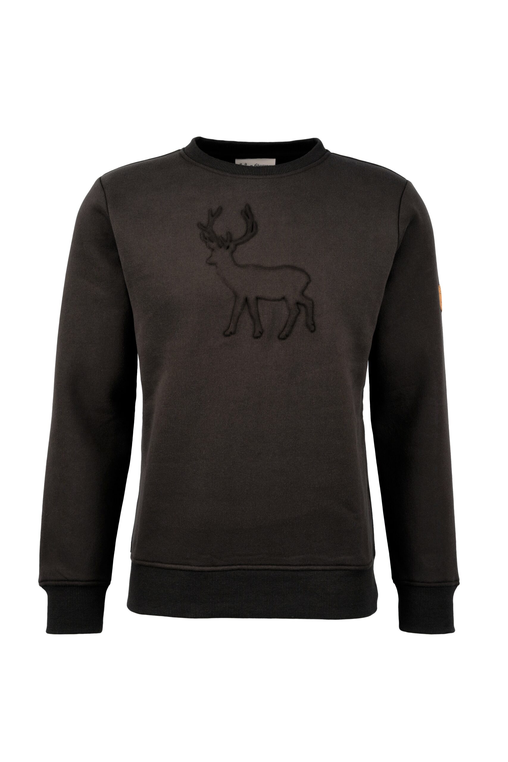 Herren Funktions-Sweatshirt mit Hirschprägung "Jack"