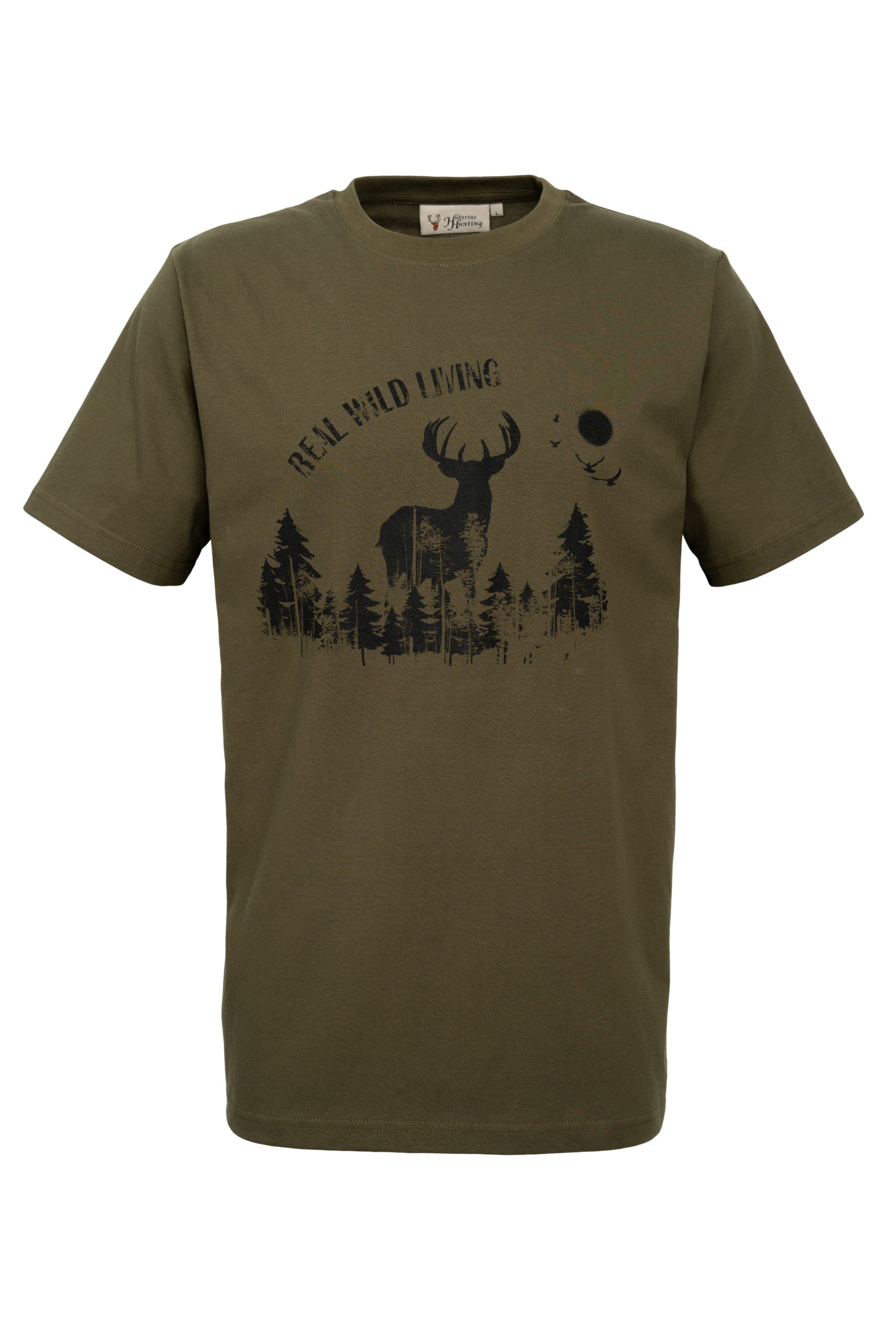 Herren  T-Shirt "REAL WILD LIVING "